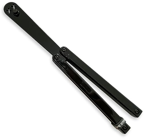 Foldable Plastic Tool, Sturdy and Lightweight, Excellent Balance, Practice Tool for Beginners (Black)
