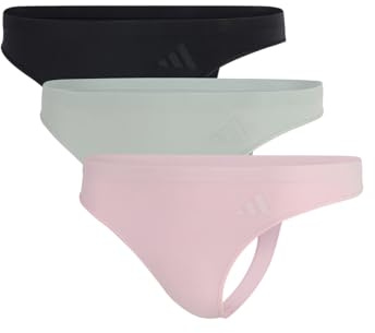 Lot de 3 Slips Taille Basse - Sport Active sans Couture - Culotte enveloppante - sous-vêtements Confortables, 901 Assorti, L