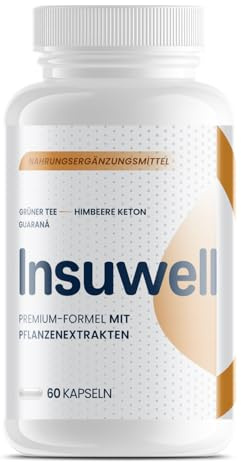 Insuwell – Mélange botanique naturel pour le quotidien, 450 mg – 60 capsules