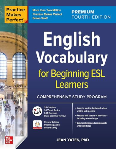 English Vocabulary for Beginning ESL Learners