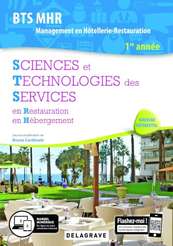 Sciences et Technologies des Services (STS) 1re année BTS MHR (2019) - Pochette élève