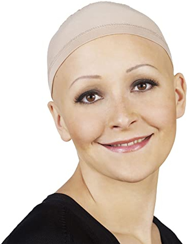 Christine Headwear - Casquette en Bambou/Viscose pour Perruque - Beige