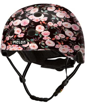 Melon Unisex Erwachsene Urban Active-Rose Garden M-L (Matte) Helm