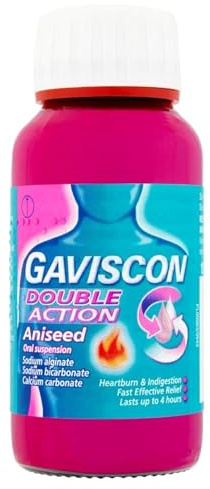 Gaviscon Double Action Aniseed Oral Suspension, 150ml