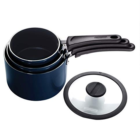 Tramontina Nesting 6 Pc Nonstick Cookware Set - Naval
