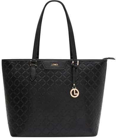 L.CREDI Women's FILIBERTA Handbag, schwarz