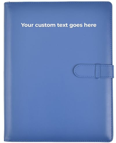 Arpan Personalised Text A4 Certificate & Presentation Folder – Document File, Portfolio Book, Binder, Birth & Graduation Certificate Holder A4, Professional Conference Display Book