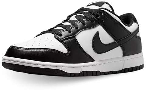 Nike Dunk Low Retro Men's Sneaker, White Black White, 11