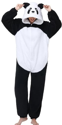 LATH.PIN Combinaison Pyjama Kigurumi Adulte Unisexe Animal Costume Cosplay Déguisement de Soirée Onesies Pilou Pilou Vêtements de Nuit Sleepwear pour Carnaval Halloween Noel