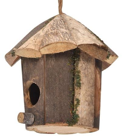 Refugio de aviario de patio – Cabaña en Bambú, refugios elevados
