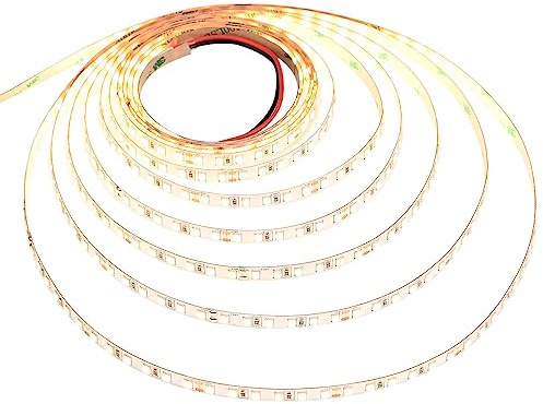 JOYLIT 24V LED-Ljuslist 5M 4000K Naturvit 9500LM Superljus CRI 92+, CE UL Premium 126LEDs/M SMD 2835 90W Dimmbar Självhäftande Ljussladd för Hemmet och Kommersiellt Bruk (Strömförsörjning Ingår Ej)