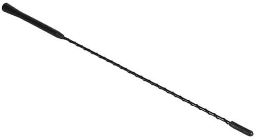 Keenso Antenne de Radio de Voiture, Universel Antenne de Remplacement pour Toit Mât Fouet d'Antenne de Réception Stéréo Radio FM AM Amplifié Amplificateur (16Inch)