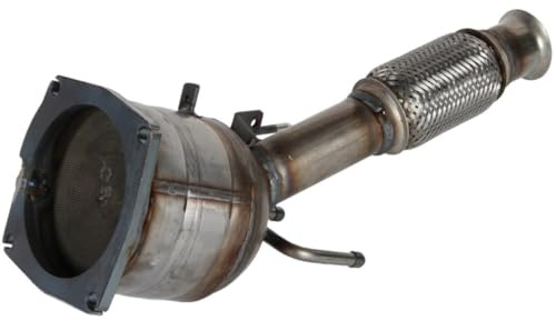 JMJ 1080247 Catalyseur Compatible avec PEUGEOT 307 3/5 portes 3A/C 307 CC 3B 307 SW 3H 307 Break 3E 307 SW Van/Break 3E, 3H, CITROËN C4 I Picasso UD
