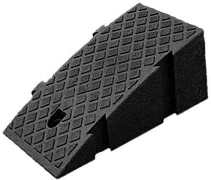 Freiner Rampe, Portable Poids Léger Lourd Devoir Plastique Seuil Rampe pour l', Quai de Chargement, Trottoir, Voiture, Scooter, Vélo, Moto, 25 x 40 x 16 cm
