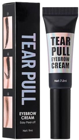 Gel Para Cejas, Crema Para Cejas - Gel Moldeador De Cejas Natural, De Secado Rápido Y De Larga Duración Peel Off | Máscara De Pestañas Natural Resistente Al Agua Y Al Sudor Para Crear Cejas Llenas