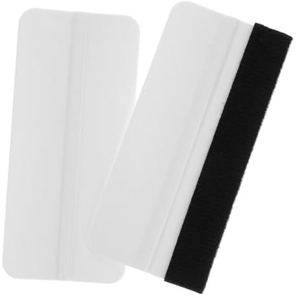 PRETYZOOM 2pezzi Kit Per Applicazione Pellicole Per Vetri Tergivetro Manuale Strumento Per Lisciare Parati Strumento Per Avvolgere Parati