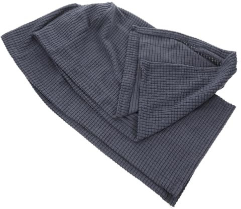 Ipetboom Copribracciolo Del Divano Elastico Morbido Grigio Scuro Protezione Per Braccioli Divano Per Casa e Ufficio Set 2 Pezzi