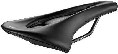 Selle San Marco SHORTFIT ALLROAD Sport - Selle Vélo Gravel et All-Road, Confort Ergonomique, Rails en Acier - Taille S3, Noir