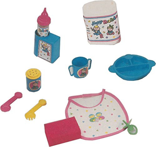 Klein, Theo 1467 - Puppen-ESS- und Pflegebox, geschrumpft