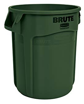 Rubbermaid Commercial Products FG262000DGRN Collecteur de Déchets 76 l Vert Foncé