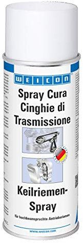 WEICON Spray per Cinghie 400 ml, per cinghie di trasmissione per carichi pesanti