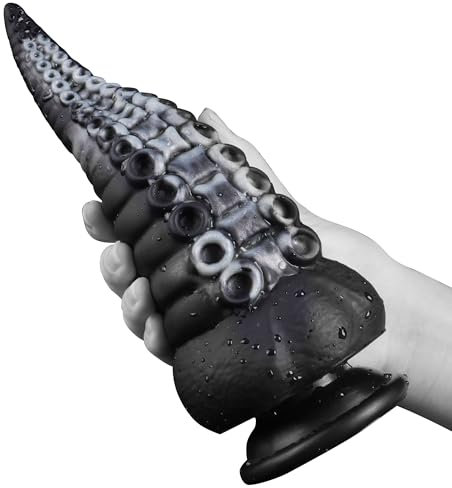 Tentakle Dildo mit Saugnapf Monster Dildo XXL, Analdildo 8.3cm Dicker Dildos Groß Diloschwanz für frauen Männer Prostata Stimulation Anus Dilator Sex Spielzeug für Frau Männer