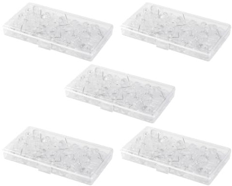 NONGYU 200/300 Stück Pinnnadel-Haken, Pinnnadel-Aufhänger, dekorative Reißzwecken zum Aufhängen an der Wand, Pinnwand-Haken