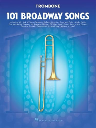 101 broadway songs for trombone