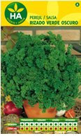 SEMILLAS PEREJIL RIZADO VERDE OSCURO SOBRE