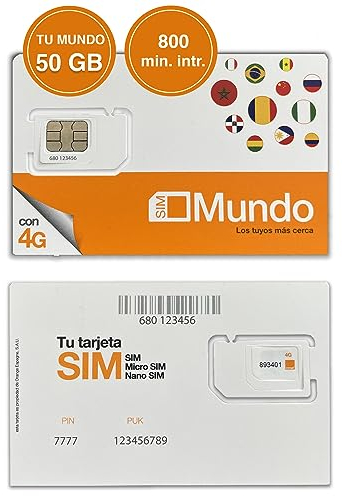 Orange Spain - Tarjeta SIM Prepago 250GB en España| 20 GB en la Unión Europea | 5.000 Minutos Nacionales | Activación Online Solo en marcopolomobile com