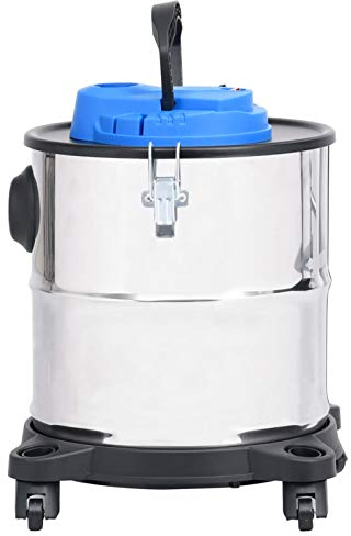 Tidyard Aschesauger mit HEPA-Filter Aluminium-Rohr Kaminsauger Heißsauger Grill Sauger Ofensauger Feinfilter 1200W 20 L Edelstahl