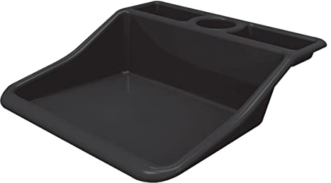 Muddy Hands Small Black Plastic Potting Tray Shelf Garden Greenhouse Plant Pot Tidy Work Table