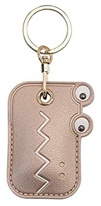 ARFUKA Schlüsselanhänger Cartoon Krokodil Zugangskarte Lederetui Anhänger Autoschlüsselanhänger Schlüsselringe Schlüsselbund Keychain Geburtstaggeschenke Valentinstaggeschenk