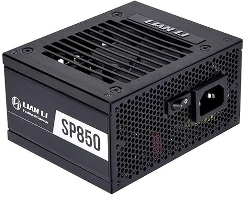 Lian-Li SP850, 80 Plus Gold SFX Netzteil, Schwarz - 850 Watt