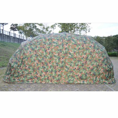 CASEGO Cochera con Control Remoto Completamente Automática, Cochera para Exteriores Retráctil y Plegable, Adecuada para Varios Modelos, Color Camuflaje (5.5 * 2.5m)