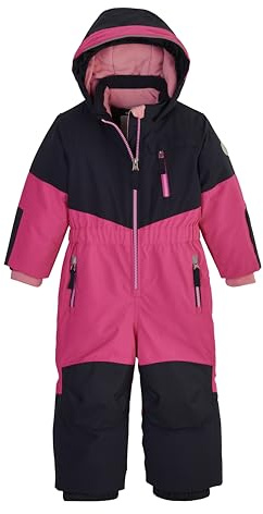 first instinct by killtec Kinder Skioverall/Schneeanzug mit Kapuze FISW 36 MNS ONPC, fuchsia, 122, 42257-000