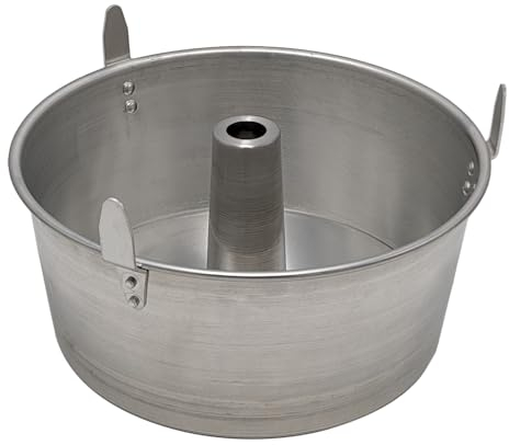 ROTO Americano Moule à gâteau en aluminium avec pieds CM.28 - Moule à beignets, en mousseline de soie, gâteaux salés, desserts