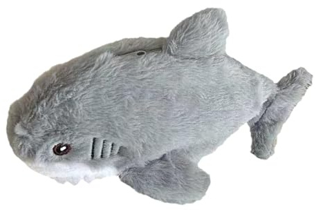 Trousse à Crayons en Forme de Requin en Peluche – capacité esthétique, Trousse à Crayons Amusante pour l'école, Les étudiants, Les Adolescents, Les, Gris, Refer to Description, Unisexe