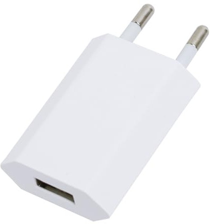 EuAcesry Cargador USB 5V 1A Universal,Adaptador de Enchufe Carga Rapida USB A, Cabeza Carregador Charger Movil Compatible with i-Product XS MAX XR X 8, 7, 6, 6S, 5S Plus,Xiaomi, Samsung