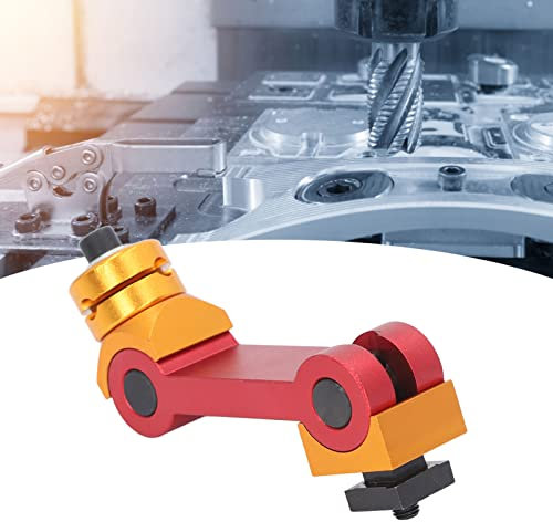 Arresto della Morsa Regolabile Pezzo in Lavorazione della Fresatrice Limitatore di Arresto del Lavoro CNC per Scanalatura a T con Regolazione 'angolo e 'altezza