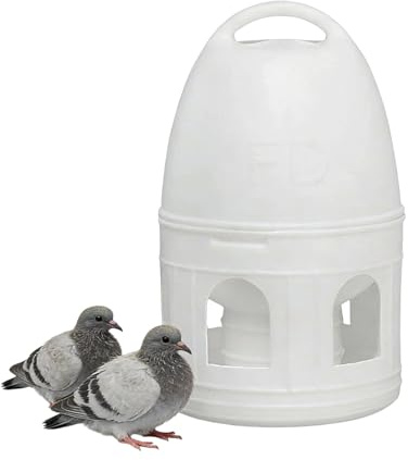 para pájaros - Bebedero para Mascotas | Dispensador automático de Agua para Palomas, contenedor Grande de 3 litros para Granja de Patio Trasero de Loros, Suministro de Aves de Corral para Pat