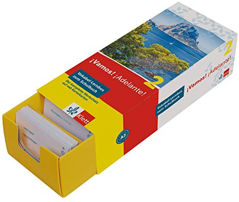 Vamos Adelante 2 - Vokabelbox zum Schulbuch: Spanisch passend zum Lehrwerk üben (¡Vamos! ¡Adelante! Ausgabe 2. Fremdsprache ab 2014)