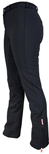 Karlslund Jodhpur Hose Jökull Softshell Breeches - Pantalones de hípica para niño, Color Negro, Talla 14 años (162 cm)