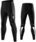FDX Men’s Cycling Tights, Lightweight, Breathable, 3D Padded, Cycle Trousers, Outdoor Bike Riding Pants, Quick Dry, Highly Elasticated Bicycle Leggings (Black XL)