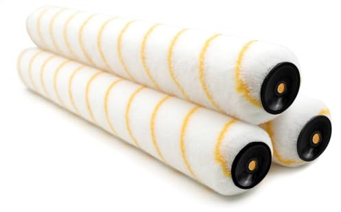 Pro Grade Paint Roller Covers, 14 Inch, 1/2 Inch Microfiber Nap, 3 Pack