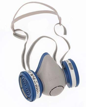 Lackmaske DUETTA mit 2 Filtern A2P2 Marke Spasciani