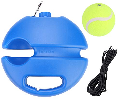 Tennis-Trainer Set Tennistrainer Tennisball Trainer Tennis Baseboard mit Schnur und 2 Trainingsball Selbststudium Praxis Tennisball Training Tool für Anfänger, Erwachsene