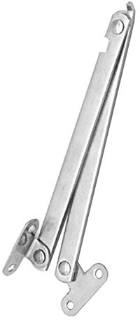 2 Stück Links Rechts Set Klappenhalter Klappenscharnier Klappenbeschlag Klappenstütze Schreibtisch Möbel Schrank Stützen Scharnier (Eisen)