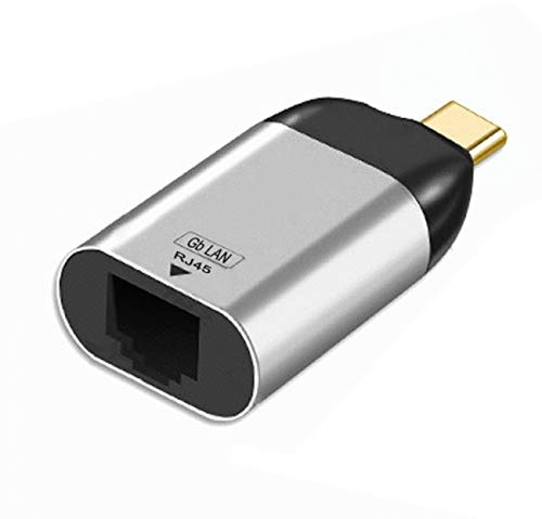 cablecc Adaptateur USB-C Type-C USB3.1 vers 1000Mbps Gigabit Ethernet Réseau LAN Adaptateur pour Ordinateur Portable