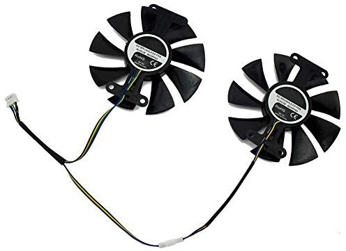 GA91S2U PowerColor Red Devil RX580 GPU Cooler Cooling Fan for Radeon Red Dragon AX RX 480 470 580 Video Cards As Replacement Fan